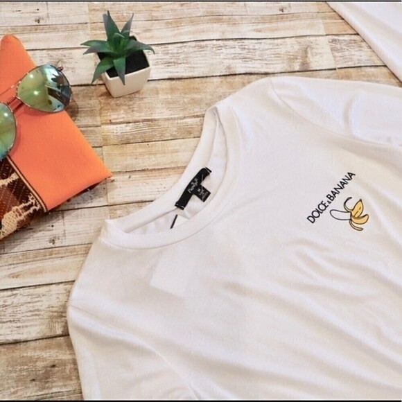 Papaya Tee “Dolce & Banana” long sleeve Medium - Picture 5 of 6